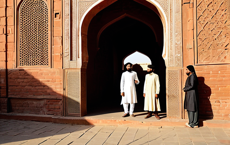 교사와 학생을 위한 학습 중심 여행 계획하기 - Historical Immersion at a Mughal Fort**
"A group of diverse Pakistani students, aged 10-14, intentl...